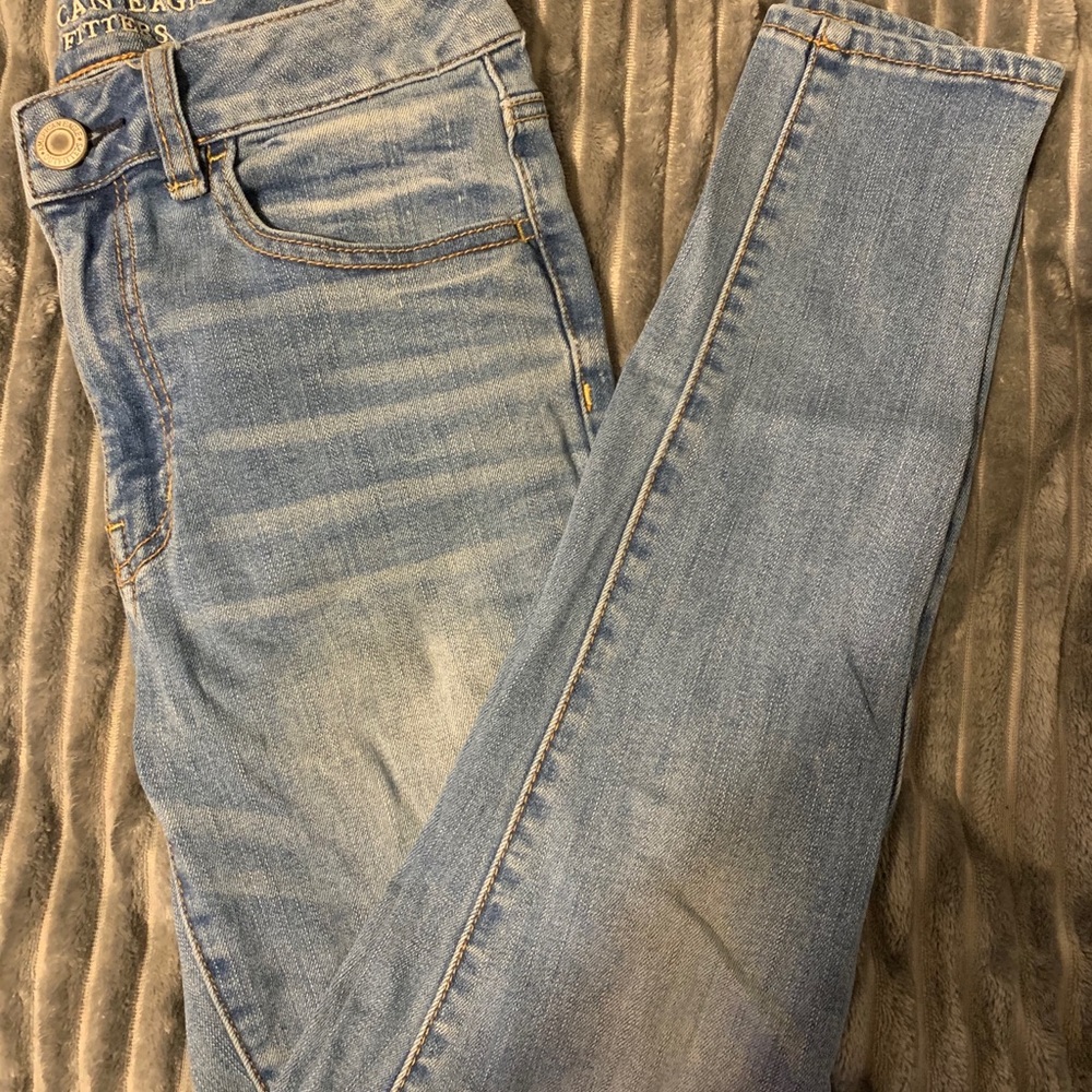 Medium wash jeans